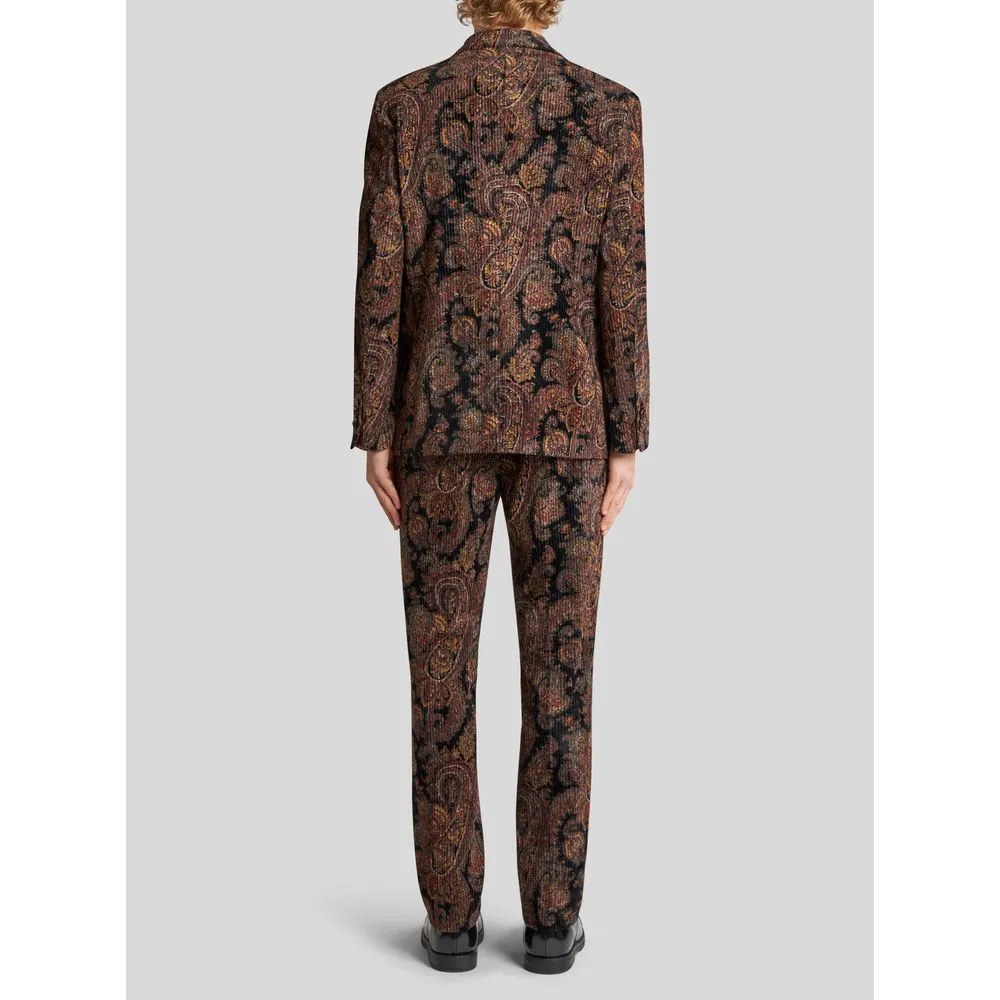 RIBBED PAISLEY JACKET