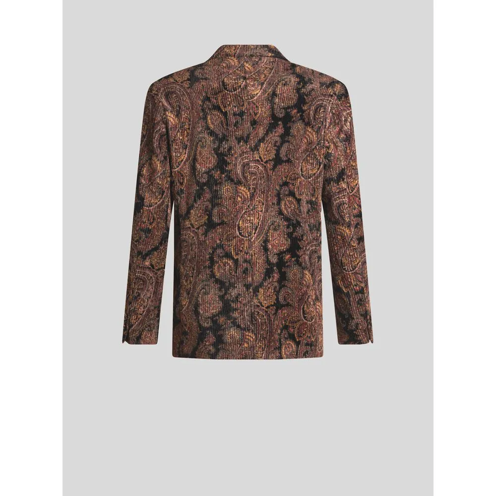 RIBBED PAISLEY JACKET