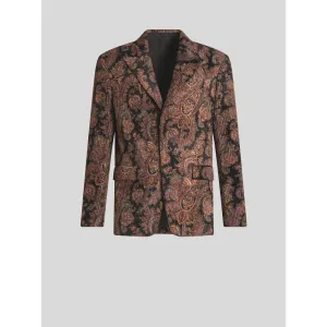 RIBBED PAISLEY JACKET