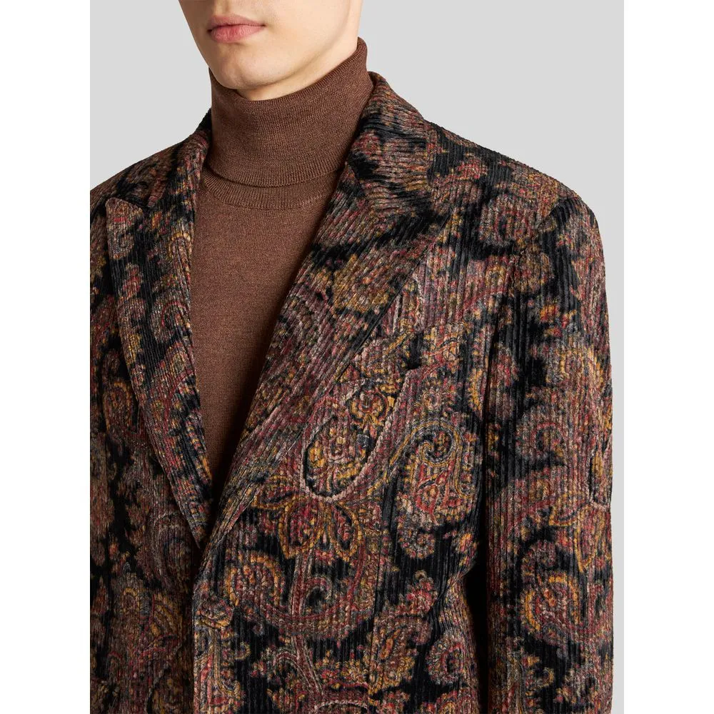 RIBBED PAISLEY JACKET