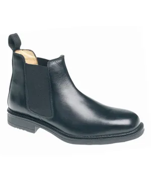 Roamers Mens Leather Gusset Boots Roamers Shoes