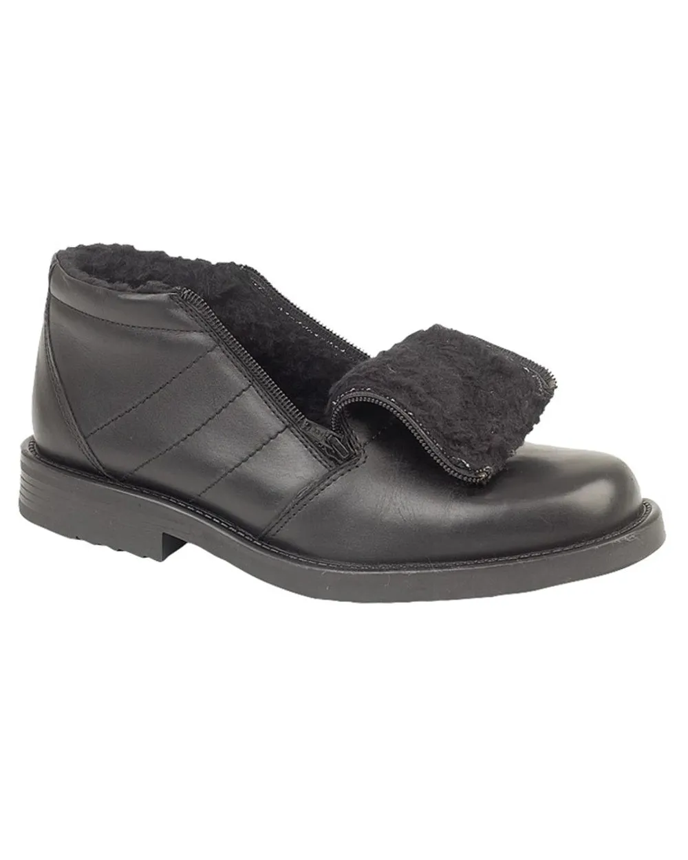 Roamers Mens Twin Zip Thermal Lined Boots Roamers Shoes