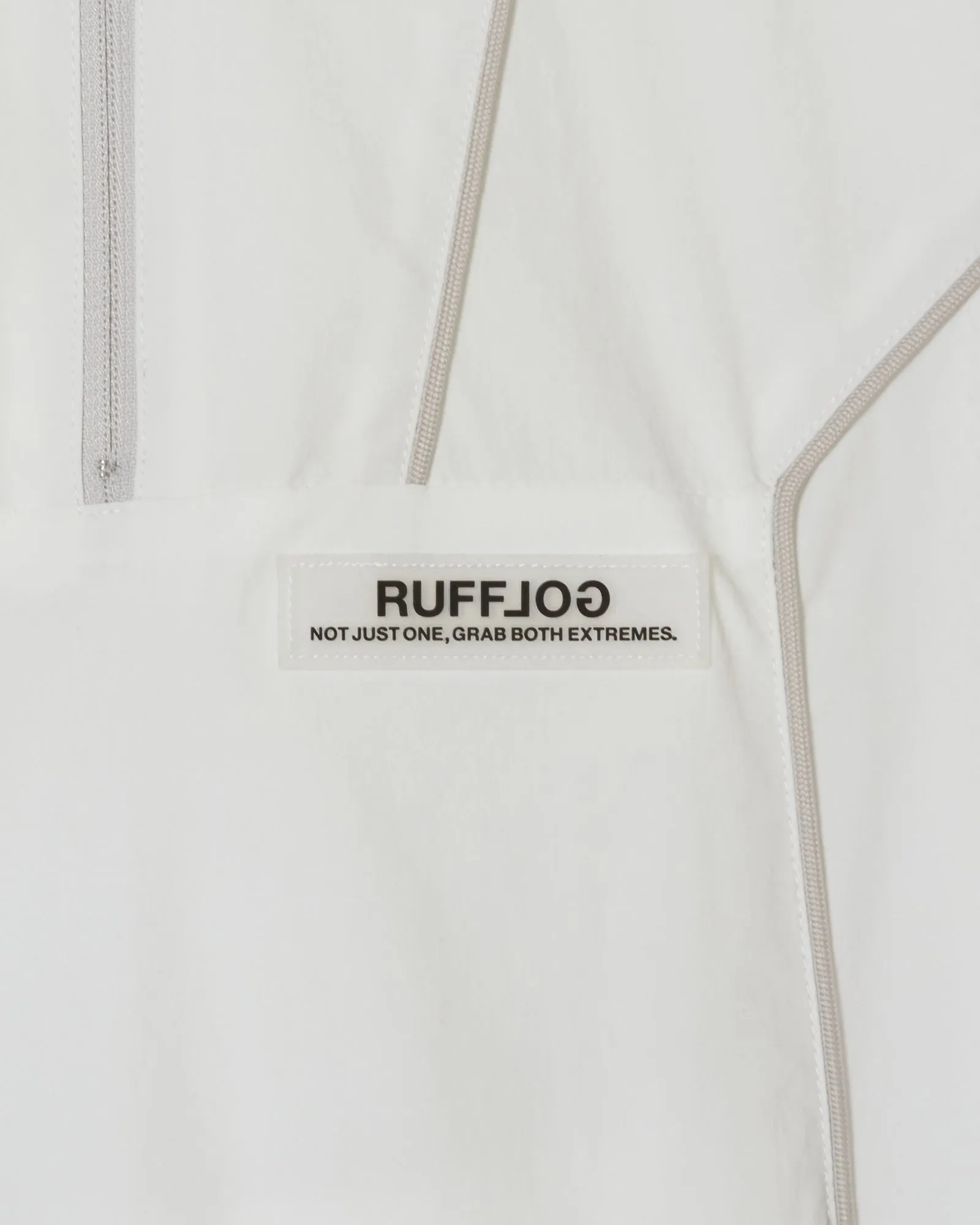 RUFFLOG × EPISTROPH NOIZE REFLECTION JKT WHITE