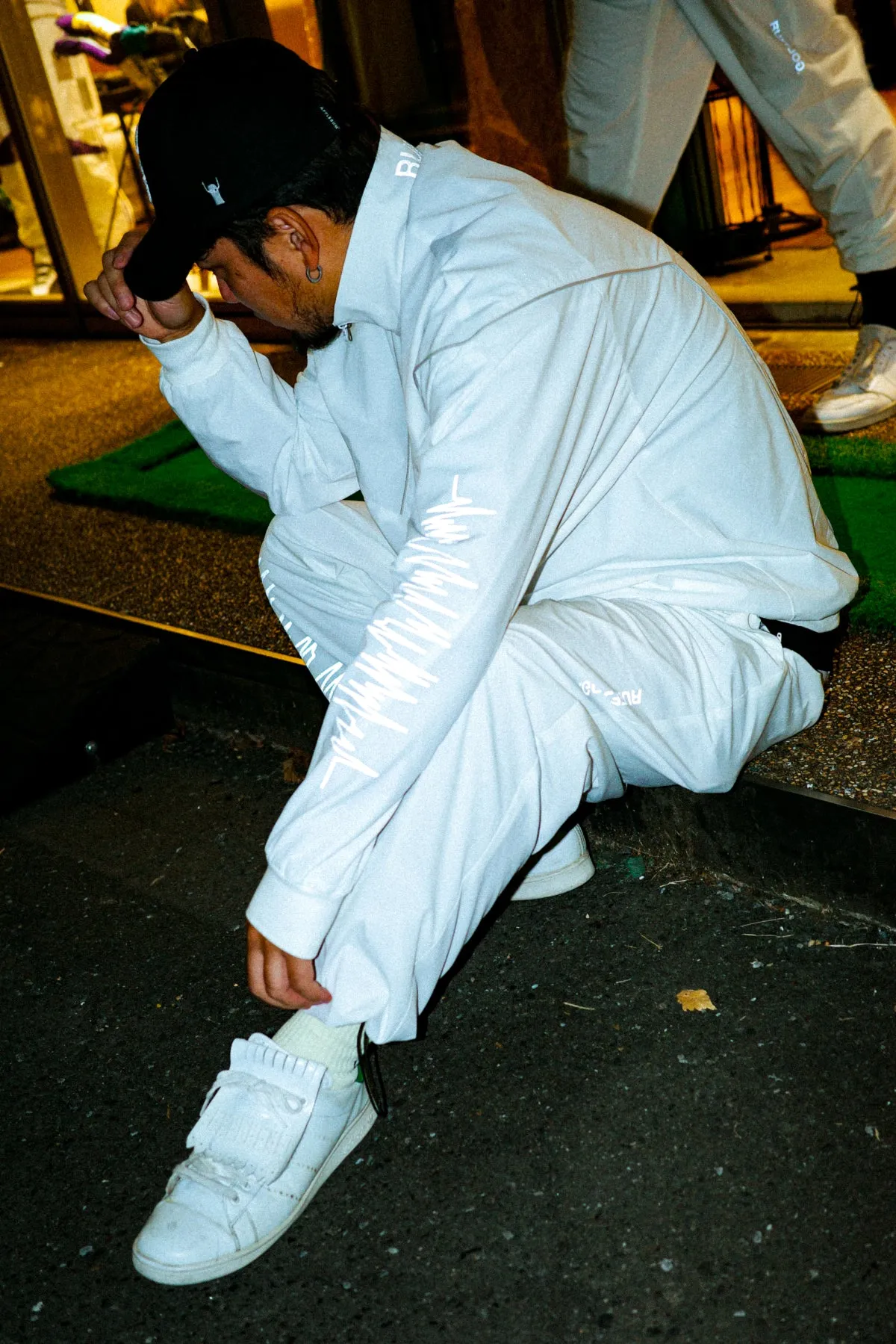 RUFFLOG × EPISTROPH NOIZE REFLECTION JKT WHITE