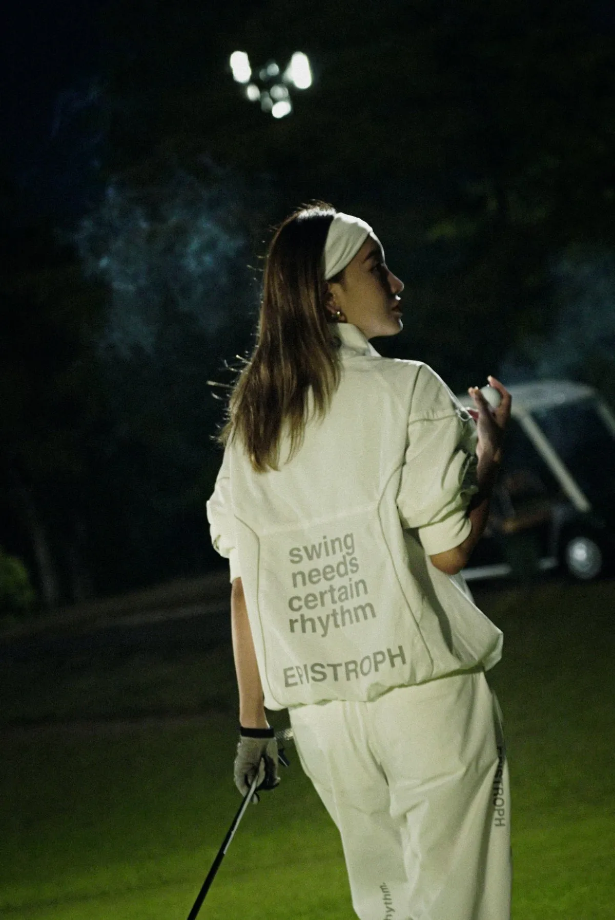 RUFFLOG × EPISTROPH NOIZE REFLECTION JKT WHITE
