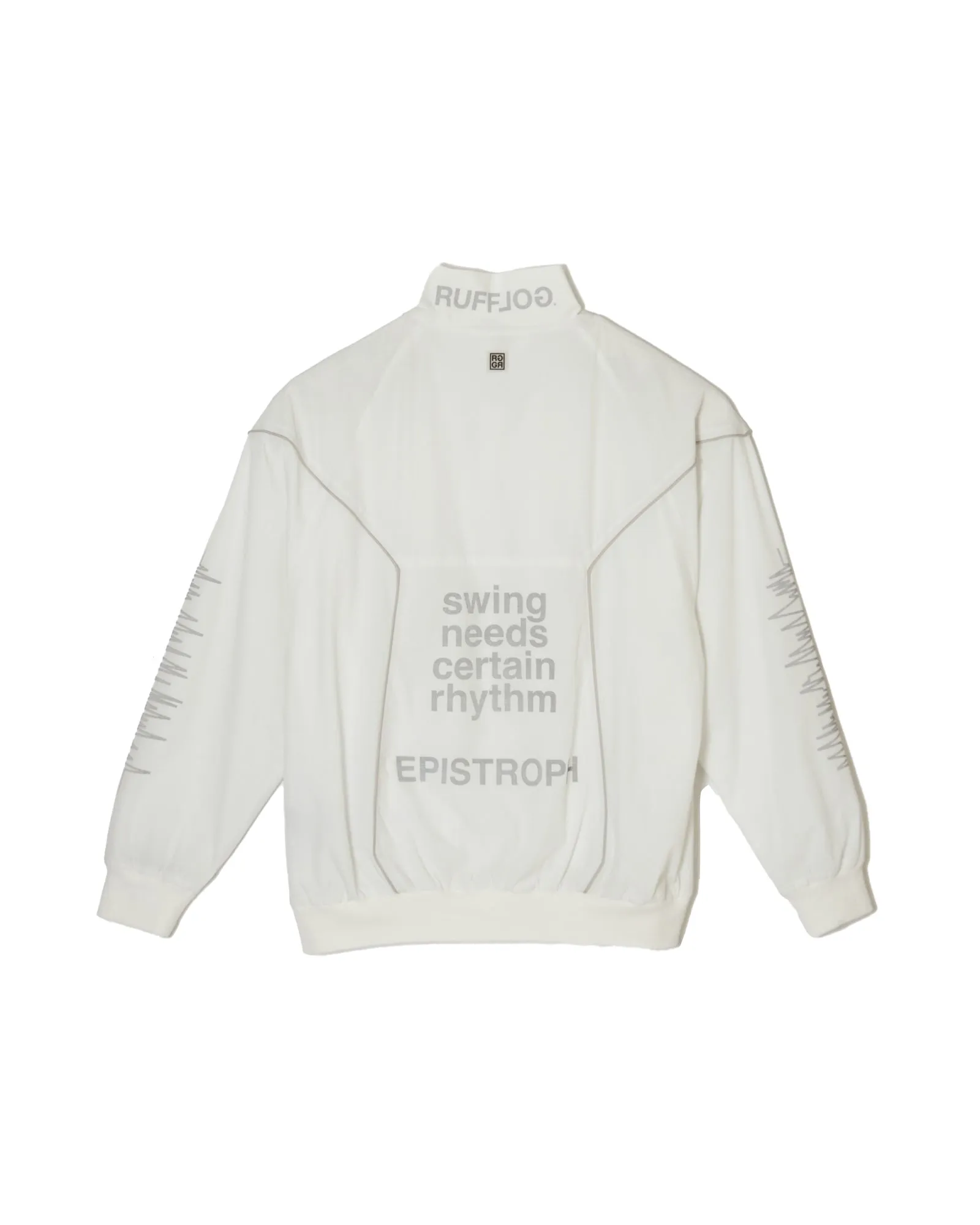 RUFFLOG × EPISTROPH NOIZE REFLECTION JKT WHITE