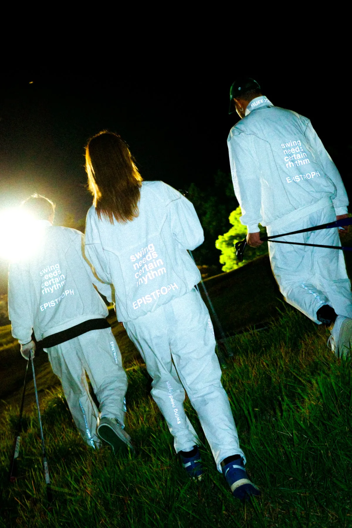 RUFFLOG × EPISTROPH NOIZE REFLECTION JKT WHITE