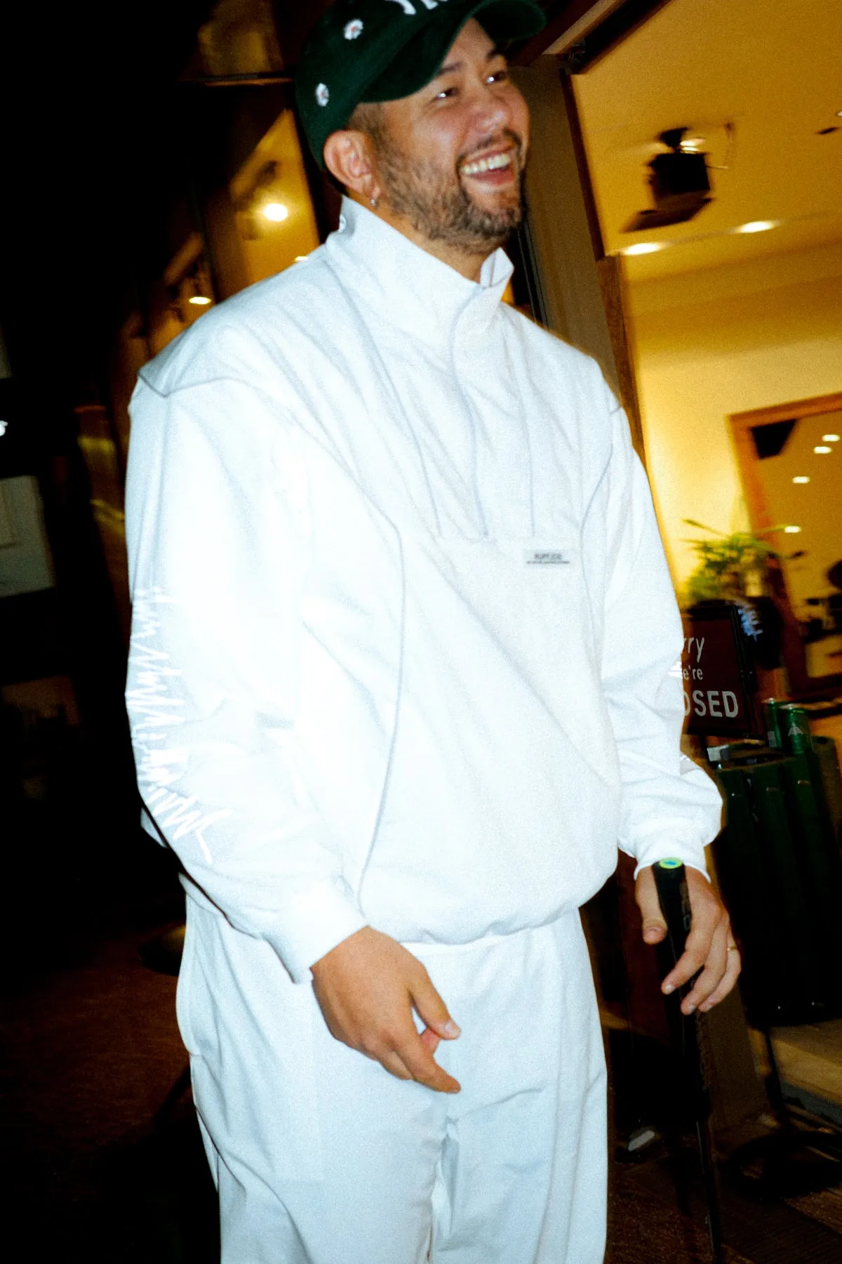 RUFFLOG × EPISTROPH NOIZE REFLECTION JKT WHITE