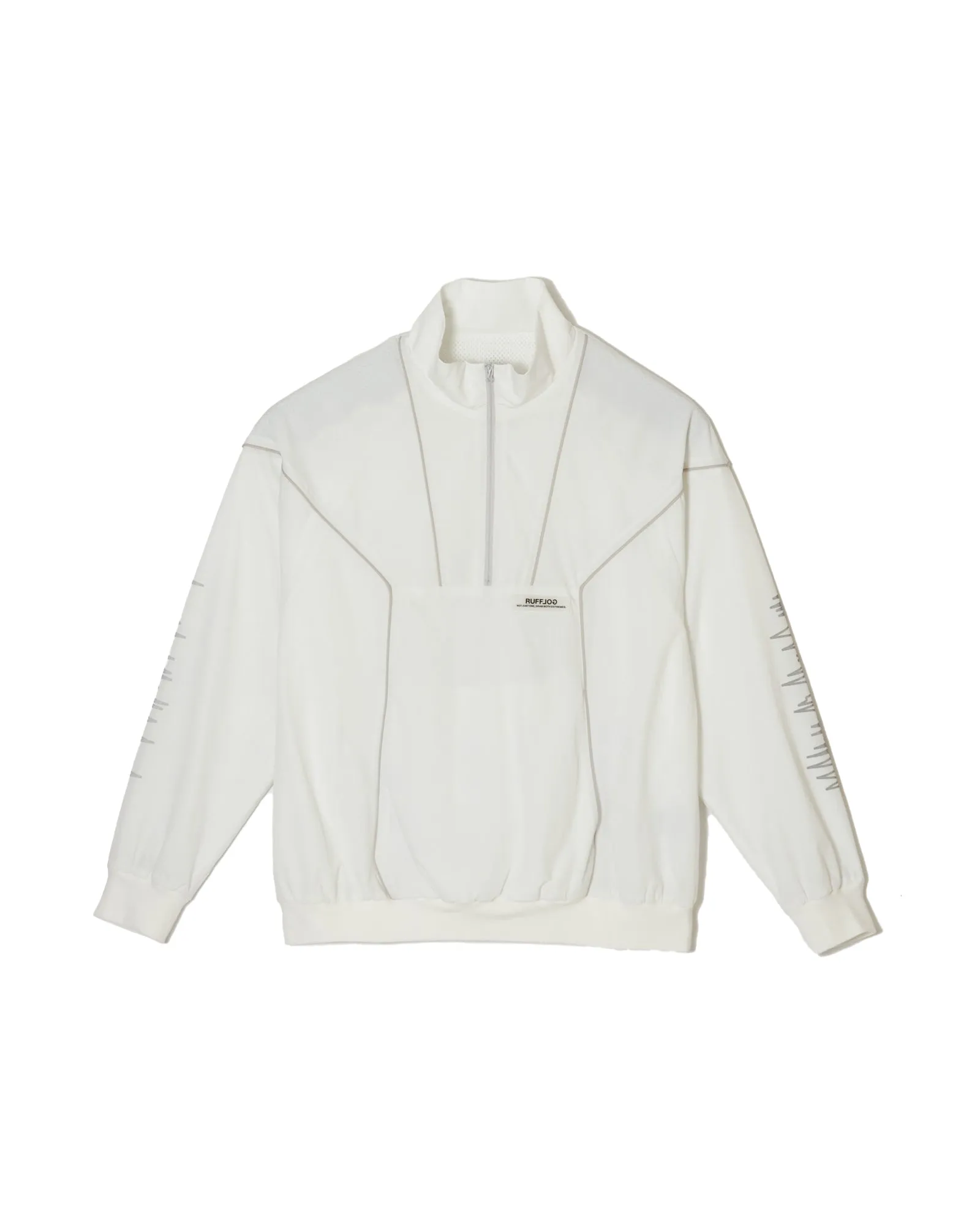 RUFFLOG × EPISTROPH NOIZE REFLECTION JKT WHITE