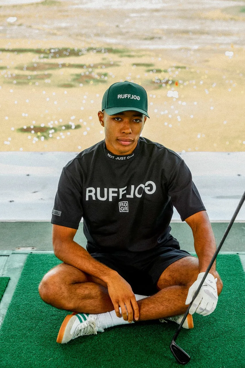 RUFFLOG TECH MOCK TEE BLACK