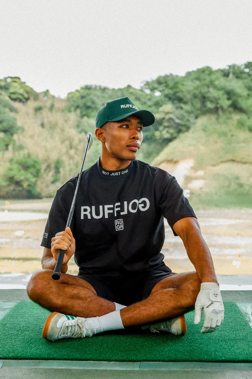 RUFFLOG TECH MOCK TEE BLACK