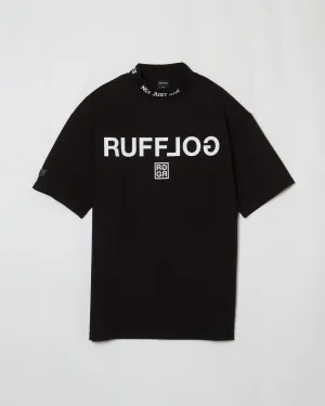 RUFFLOG TECH MOCK TEE BLACK