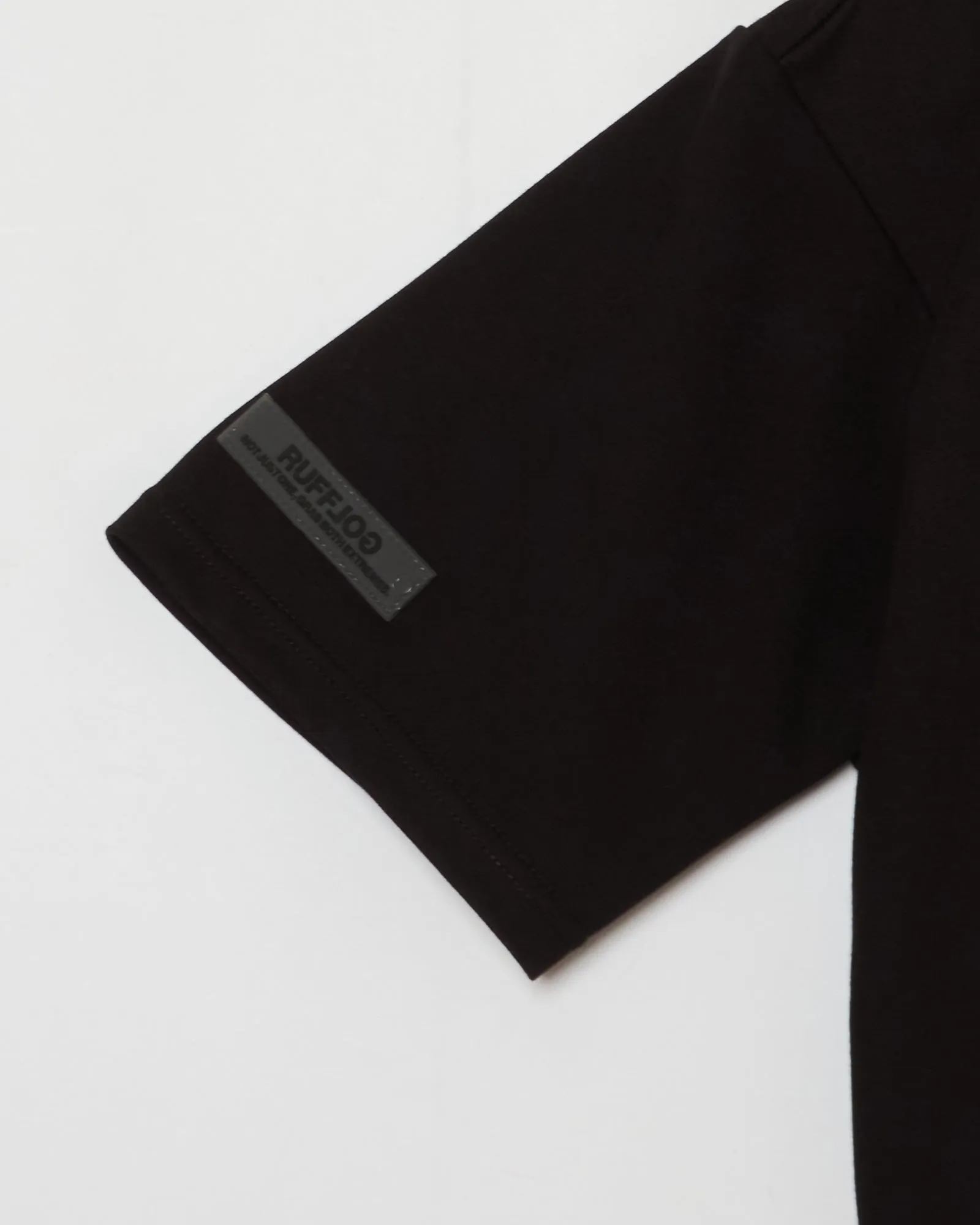 RUFFLOG TECH MOCK TEE BLACK