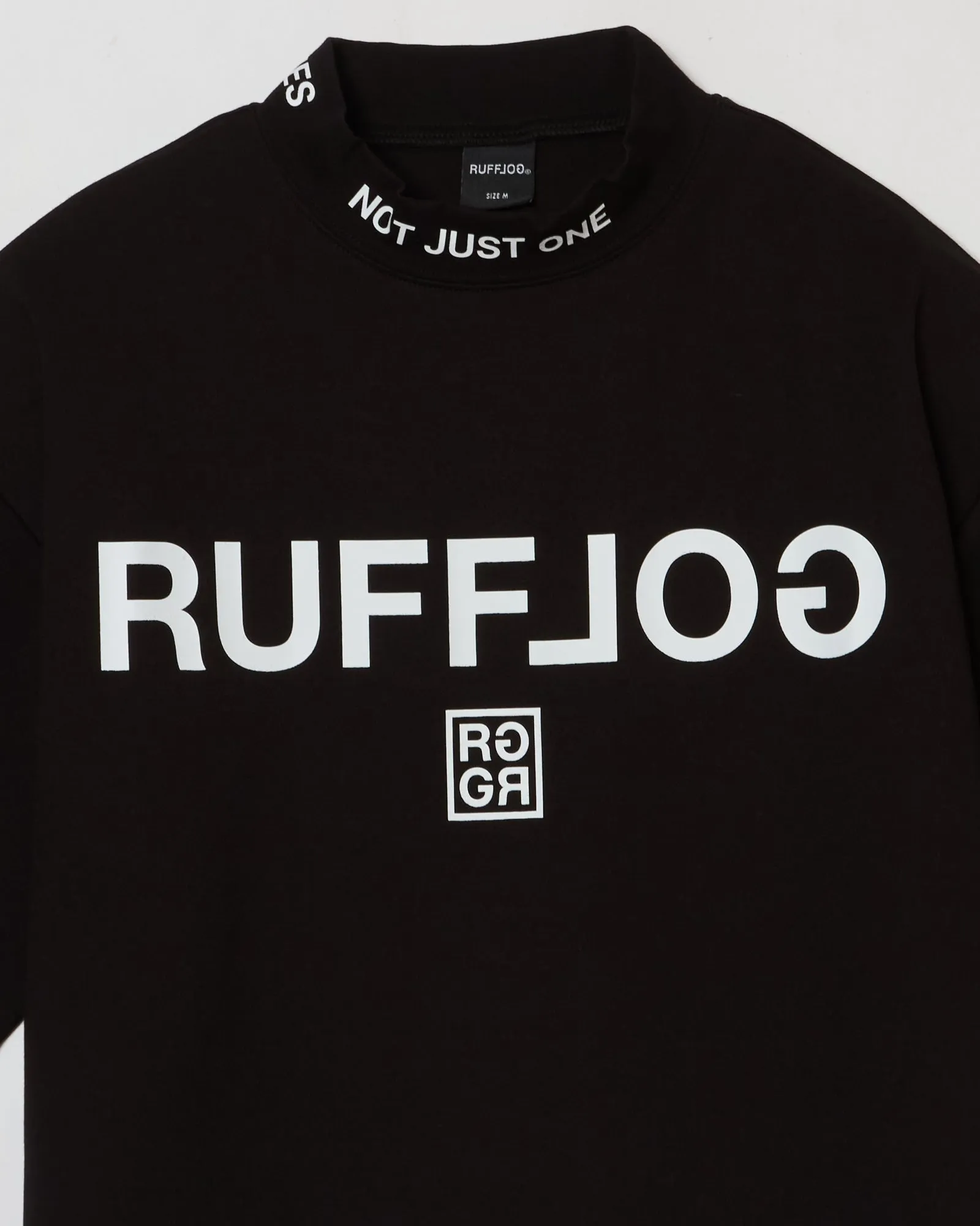 RUFFLOG TECH MOCK TEE BLACK