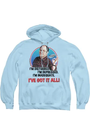 Seinfeld George All Adult Pull Over Hoodie / Hooded Sweatshirt