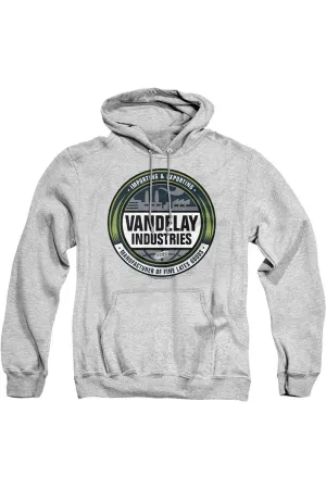 Seinfeld Vendelay Logo Adult Pull Over Hoodie / Hooded Sweatshirt