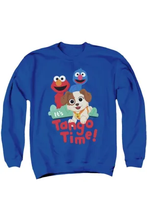 Sesame Street Furry Friends Forever Tango Time Adult Crewneck Sweatshirt