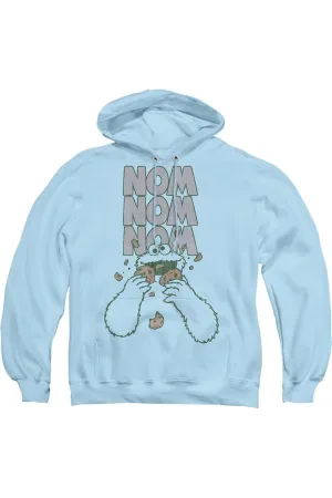 Sesame Street Nom Nom Adult Pull Over Hoodie
