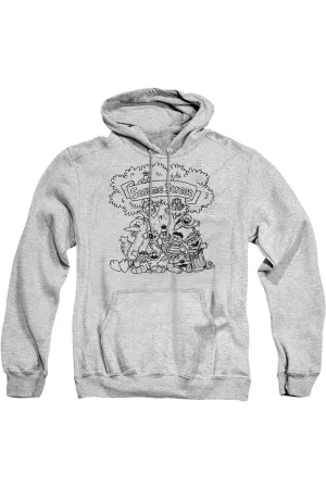 Sesame Street Simple Street Adult Pull Over Hoodie