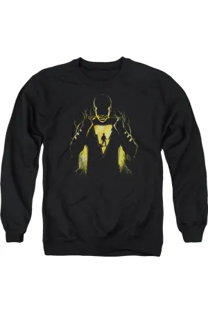 Shazam Movie Whats Inside Adult Crewneck Sweatshirt