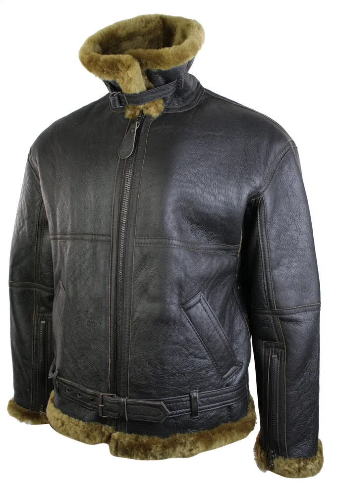 Sheepskin Flying Pilot Jacket