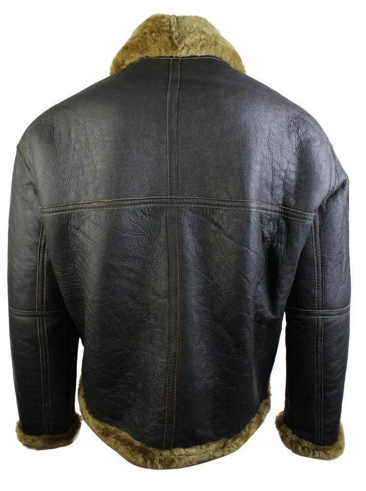 Sheepskin Flying Pilot Jacket