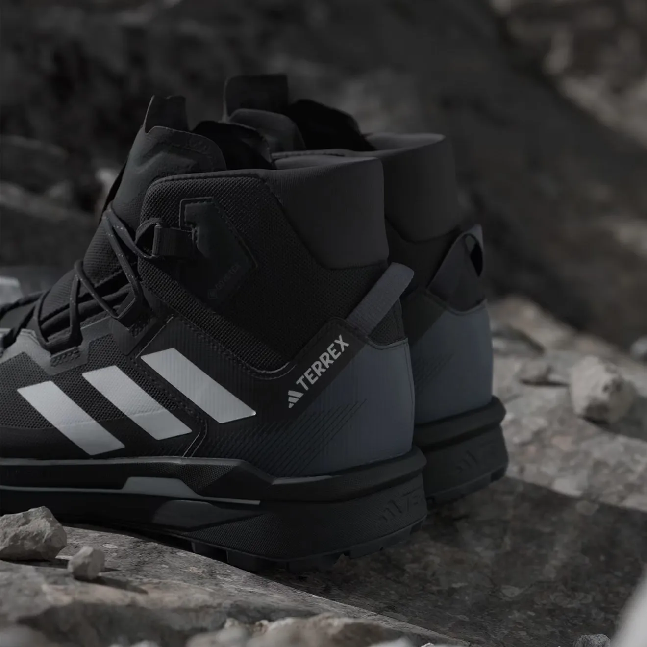 Shoes Adidas Terrex Men Adidas Terrex Skychaser Tech GORE-TEX Hiking Shoes Core Black / Grey