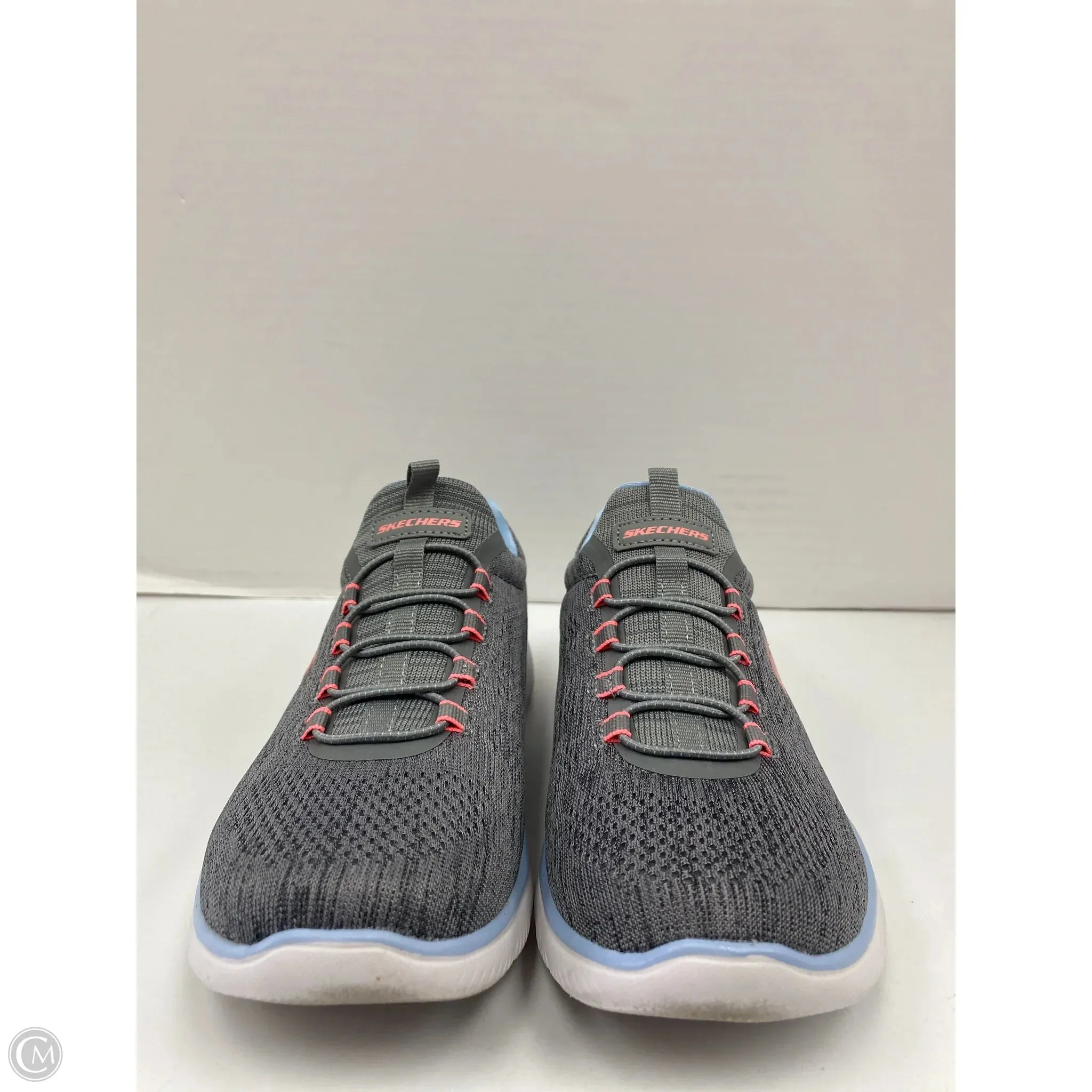 Shoes Athletic By Skechers In Grey, Size: 7 skechers