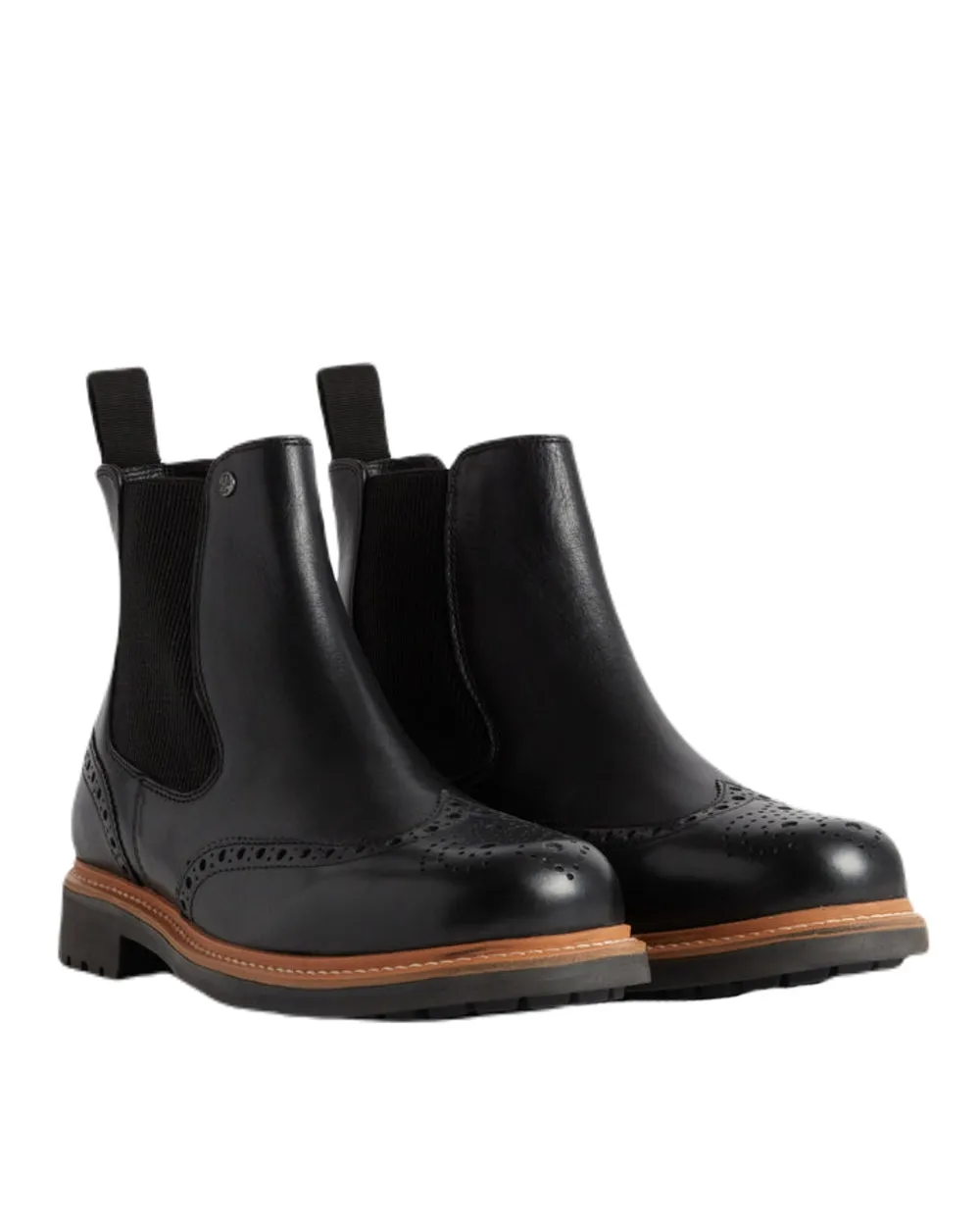 Shoes Hunter Wellies Hunter Mens Cawdor Brogue Dealer Boots