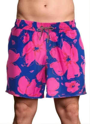 Sky Garden Sailor Men Trunks In Pink