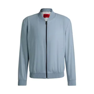 Slim-fit jacket in stretch-wool
