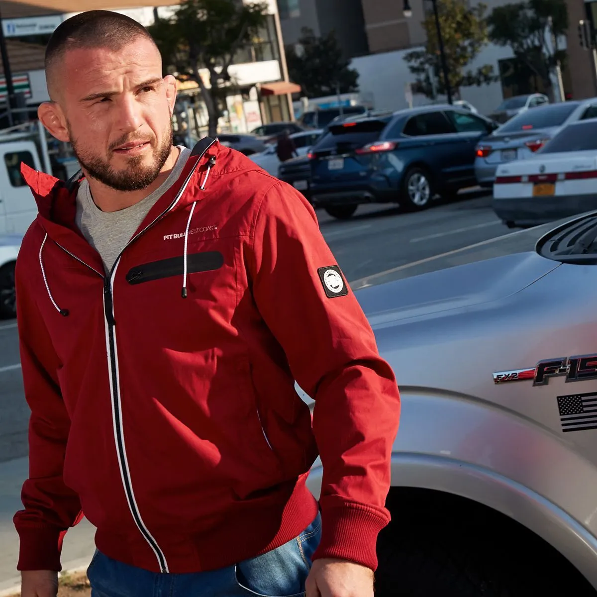 Spring hooded jacket Groton