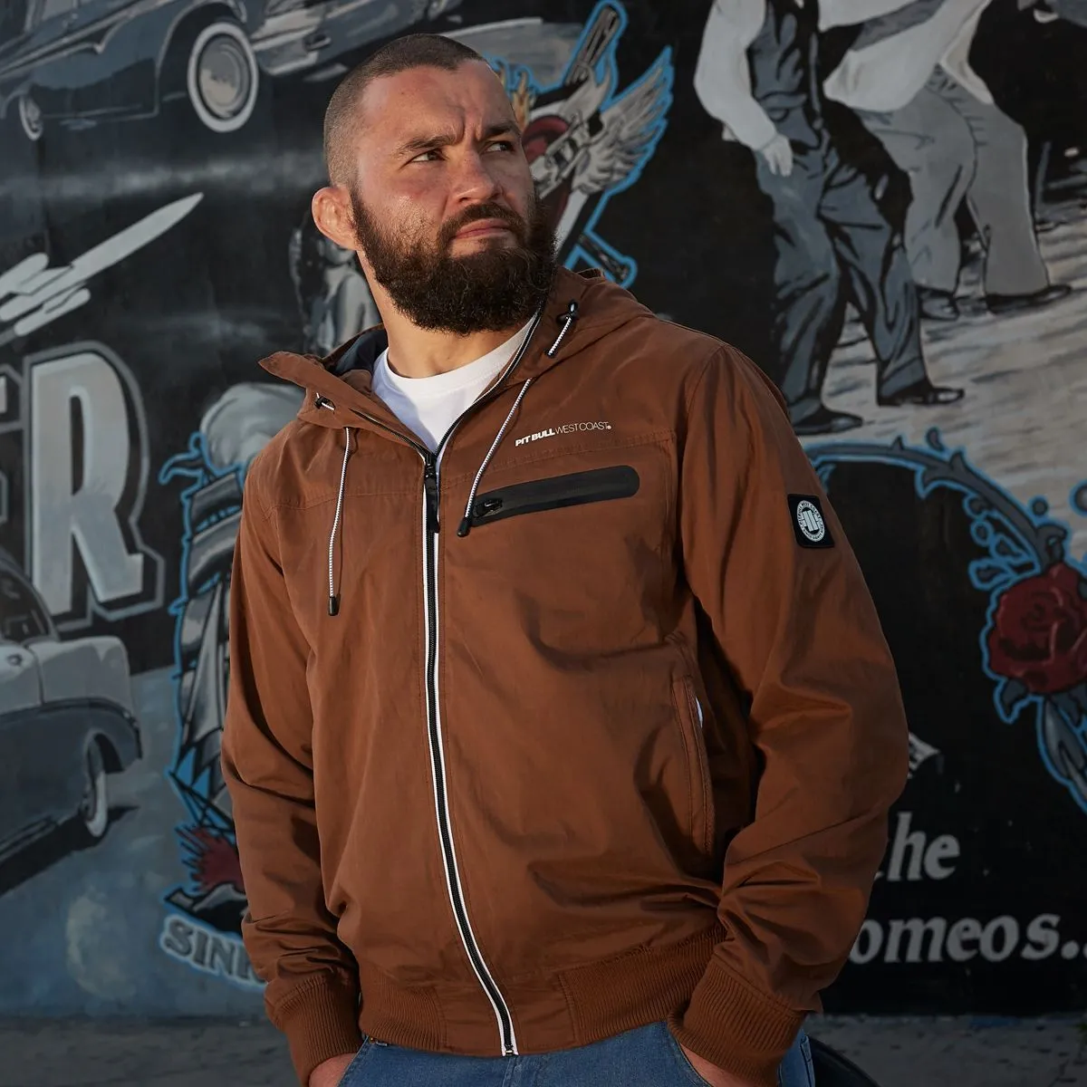 Spring hooded jacket Groton
