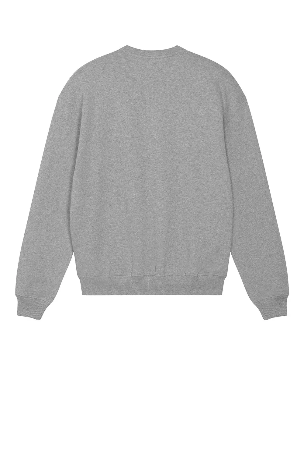 Stanley/Stella Mens Ledger Dry Crewneck Sweatshirt - Heather Grey