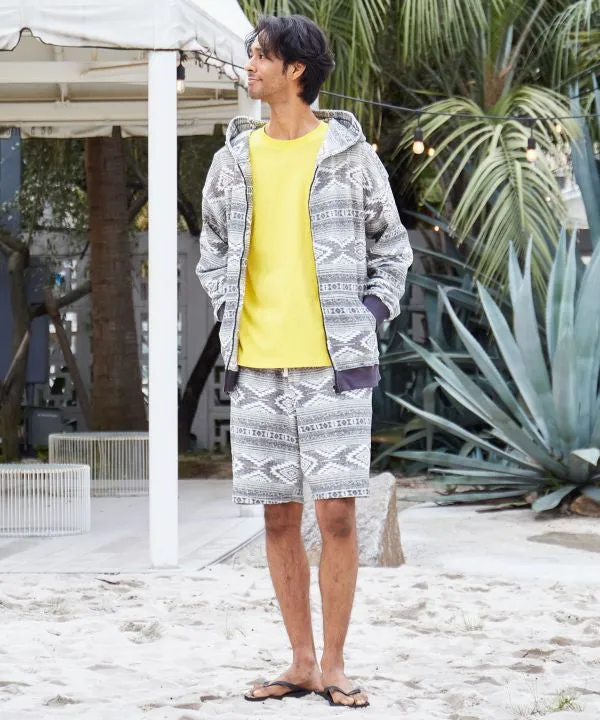 Surf Style Zip Up Hoodie