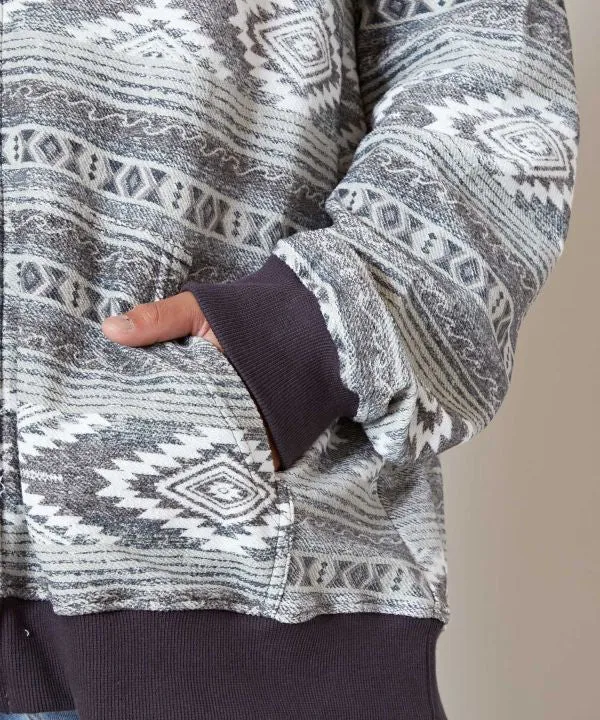 Surf Style Zip Up Hoodie