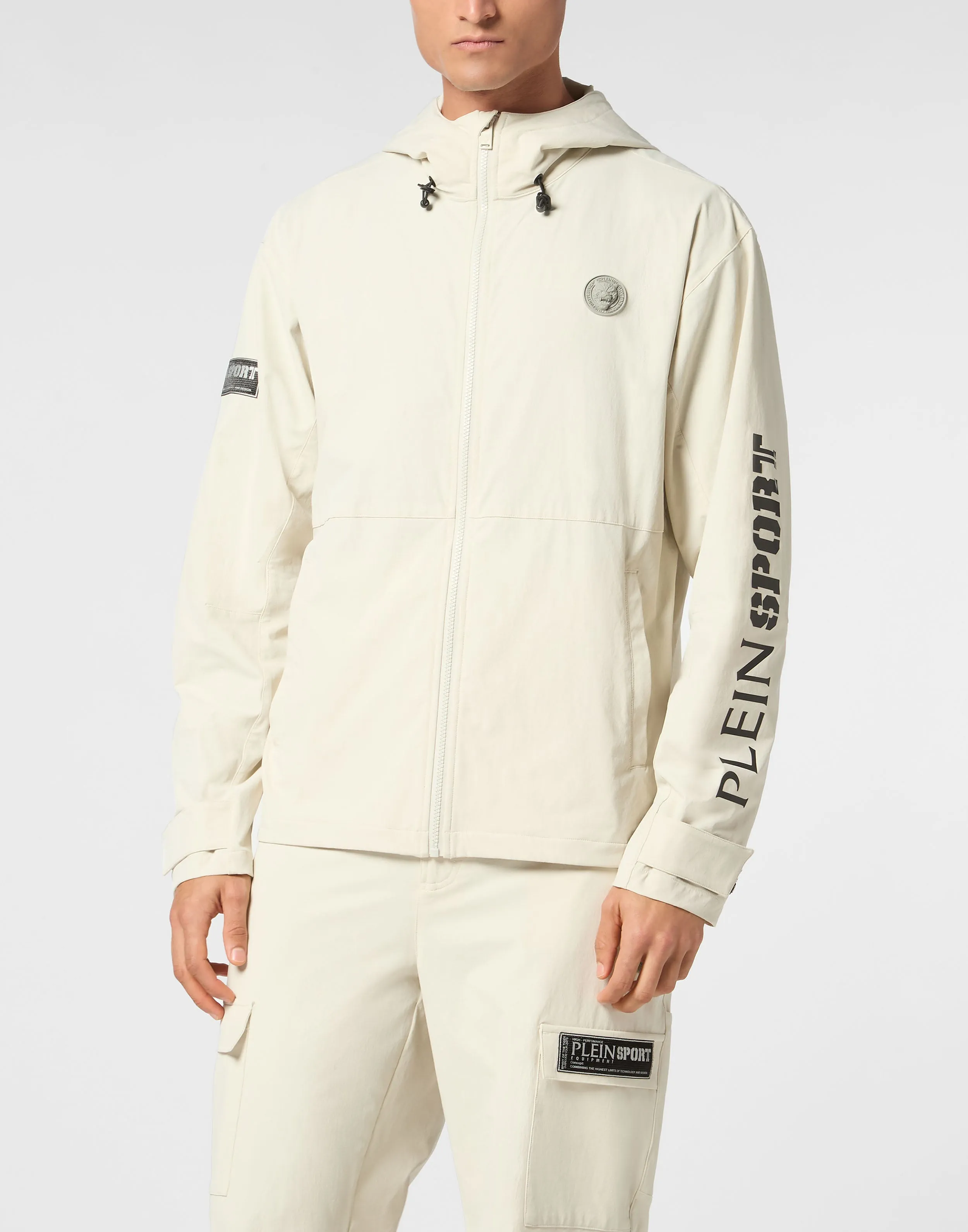 Technical Nylon Jacket LS Scratch