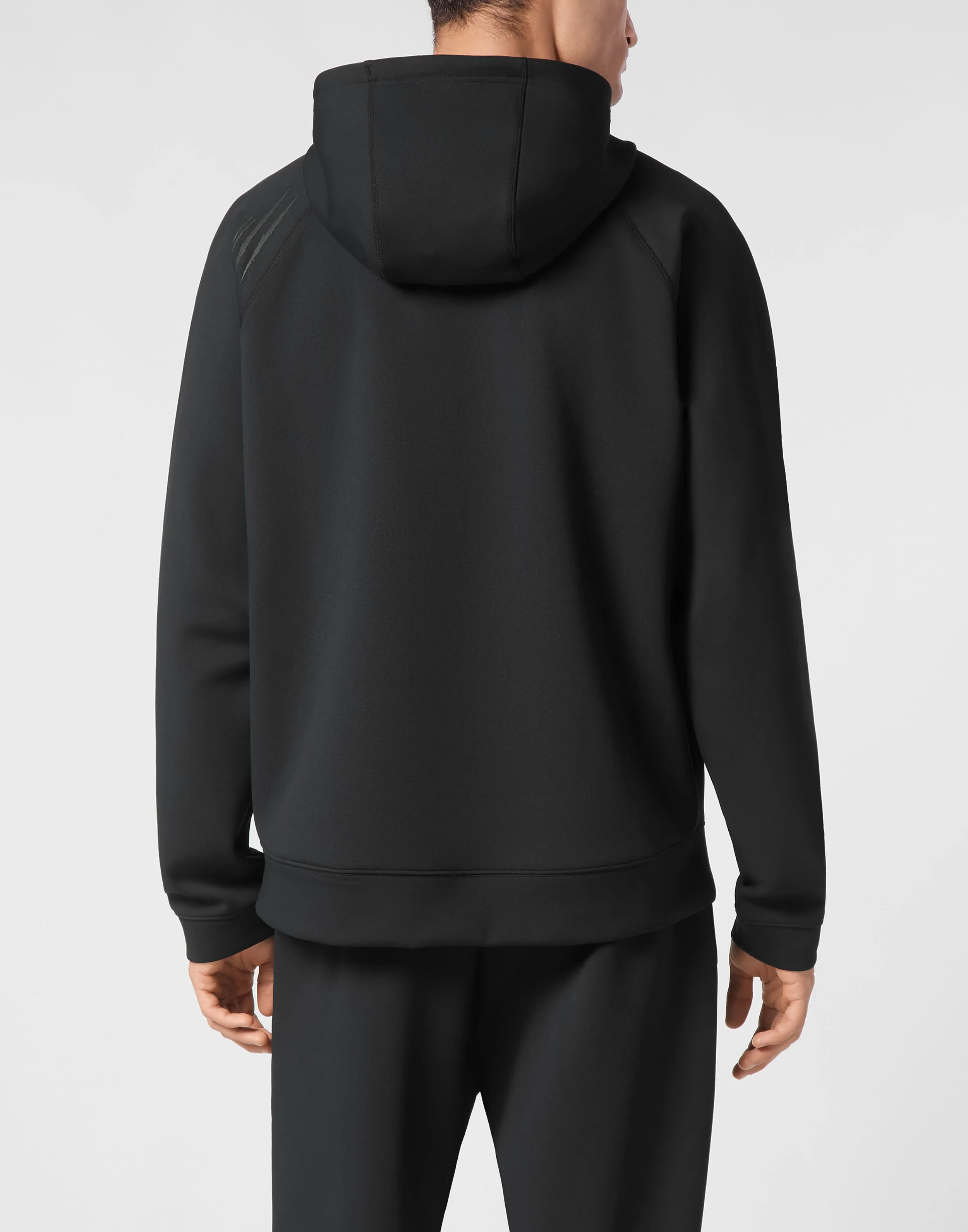 Technical Oversize Hoodie Sweatshirt LS