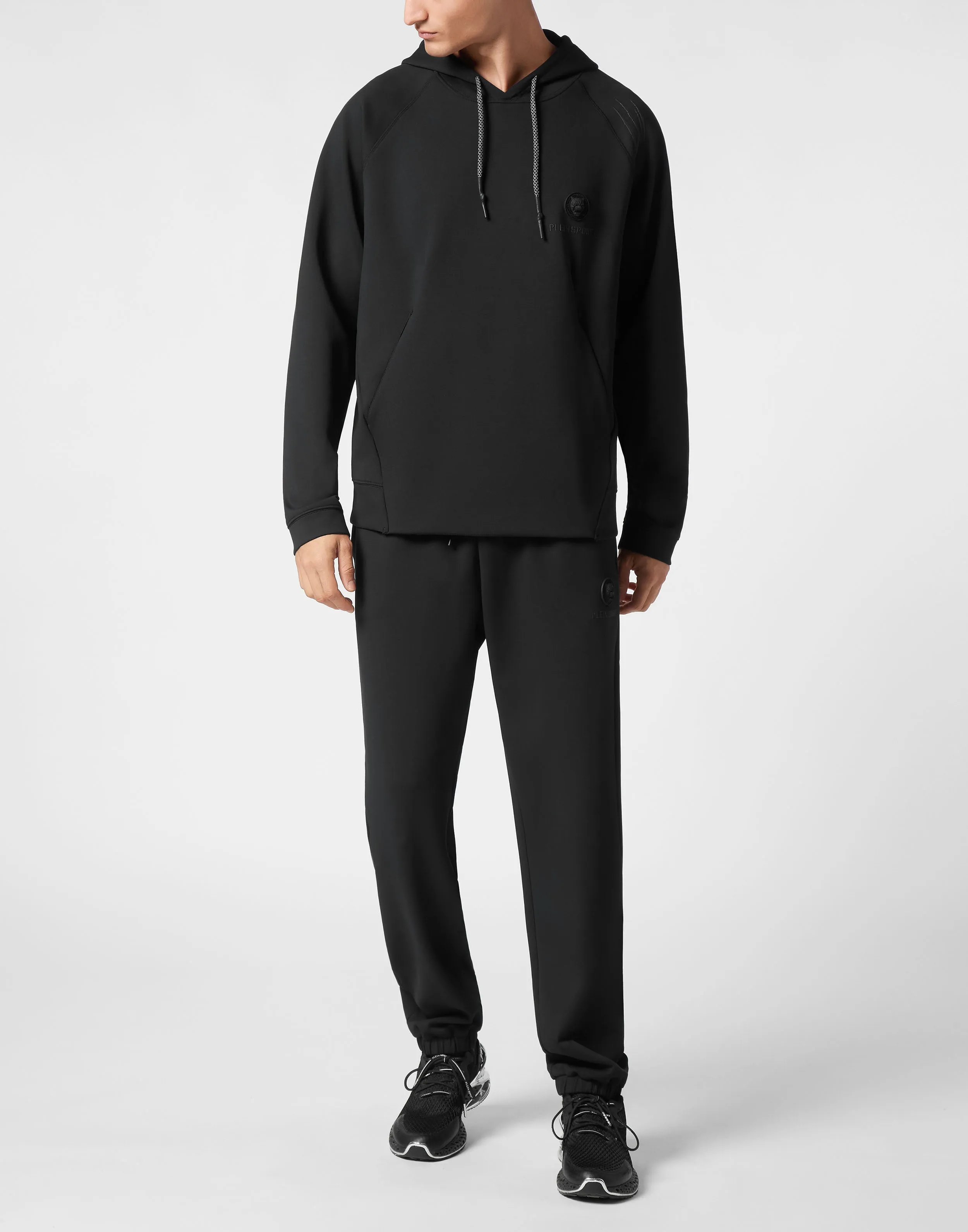 Technical Oversize Hoodie Sweatshirt LS