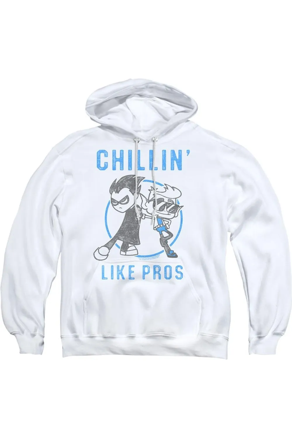 Teen Titans Go Like Pros Adult Pull Over Hoodie / Hooded Sweatshirt
