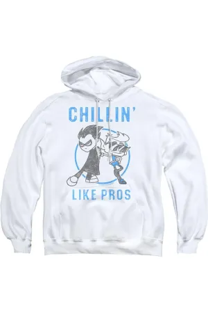 Teen Titans Go Like Pros Adult Pull Over Hoodie / Hooded Sweatshirt