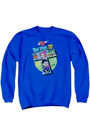 Teen Titans Go T Adult Crewneck Sweatshirt