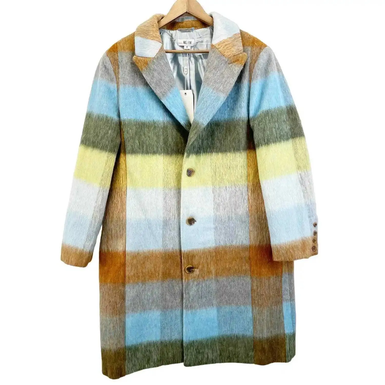 The Chequer Coat Jacket In Harvest Plaid