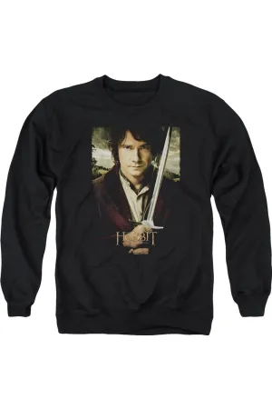 The Hobbit Baggins Poster Adult Crewneck Sweatshirt