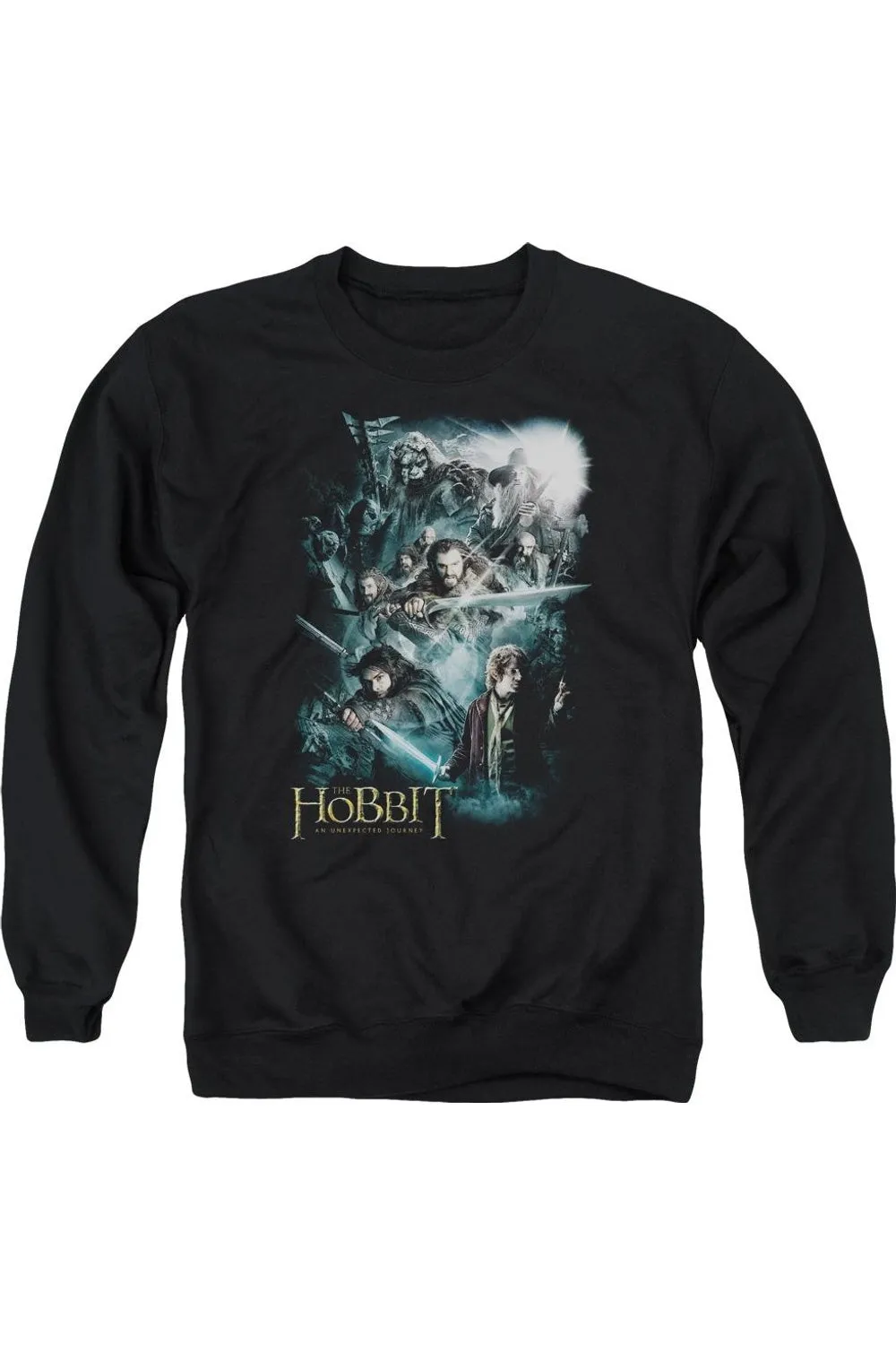 The Hobbit Epic Adventure Adult Crewneck Sweatshirt