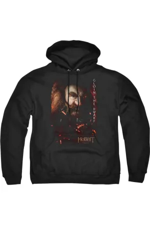 The Hobbit Gloin Poster Adult Pull Over Hoodie / Hooded Sweatshirt