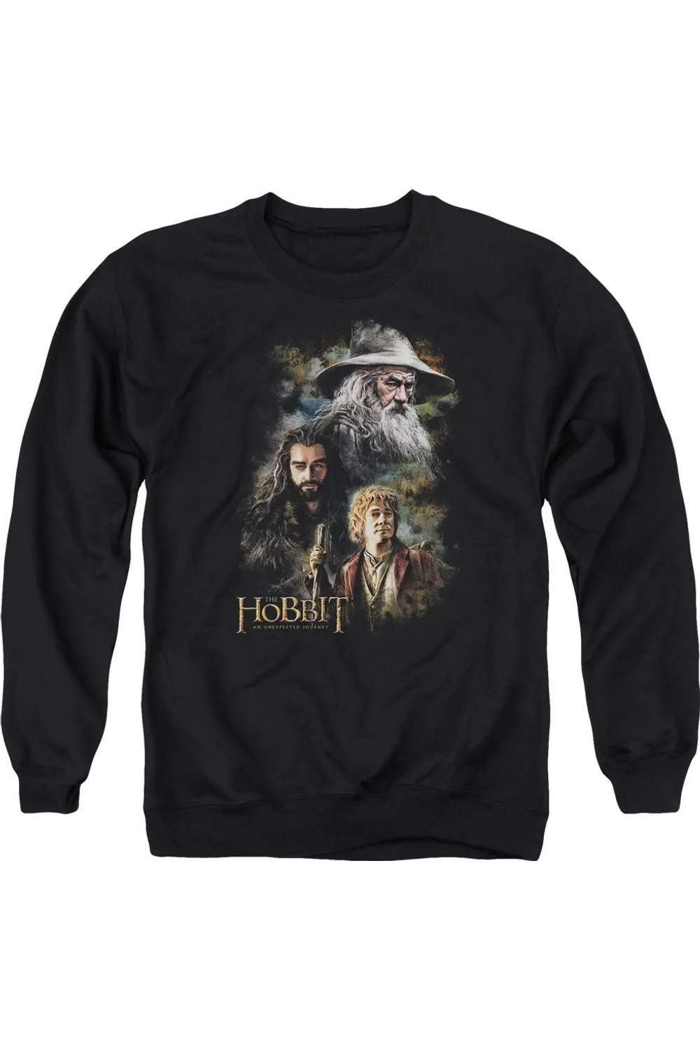 The Hobbit Painting Adult Crewneck Sweatshirt