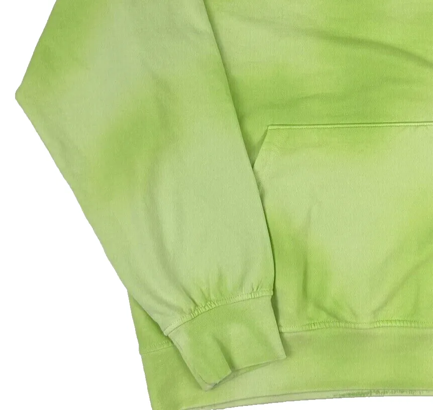 The North Face Dye NF0A5J914Y8 Men's Green Long Sleeve Pullover Hoodie S NCL644