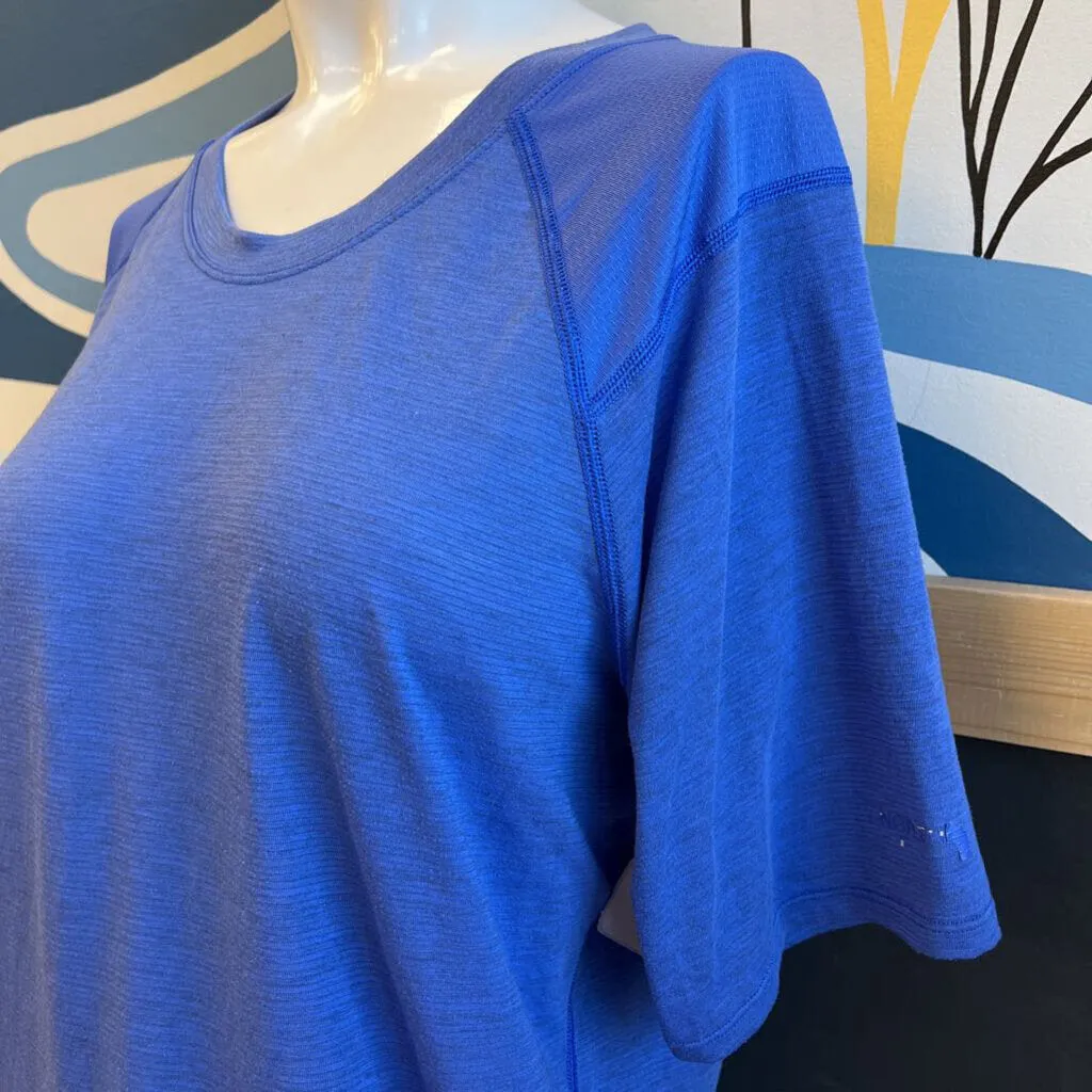 The North Face The North Face - Women's FlashDry Athletic T-Shirt - MSRP comp $70: Blue-women-LG