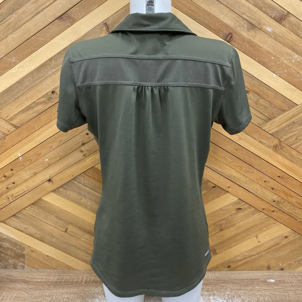 The North Face The North Face - Women's Polo Shirt - MSPR $80: Green-women-XL